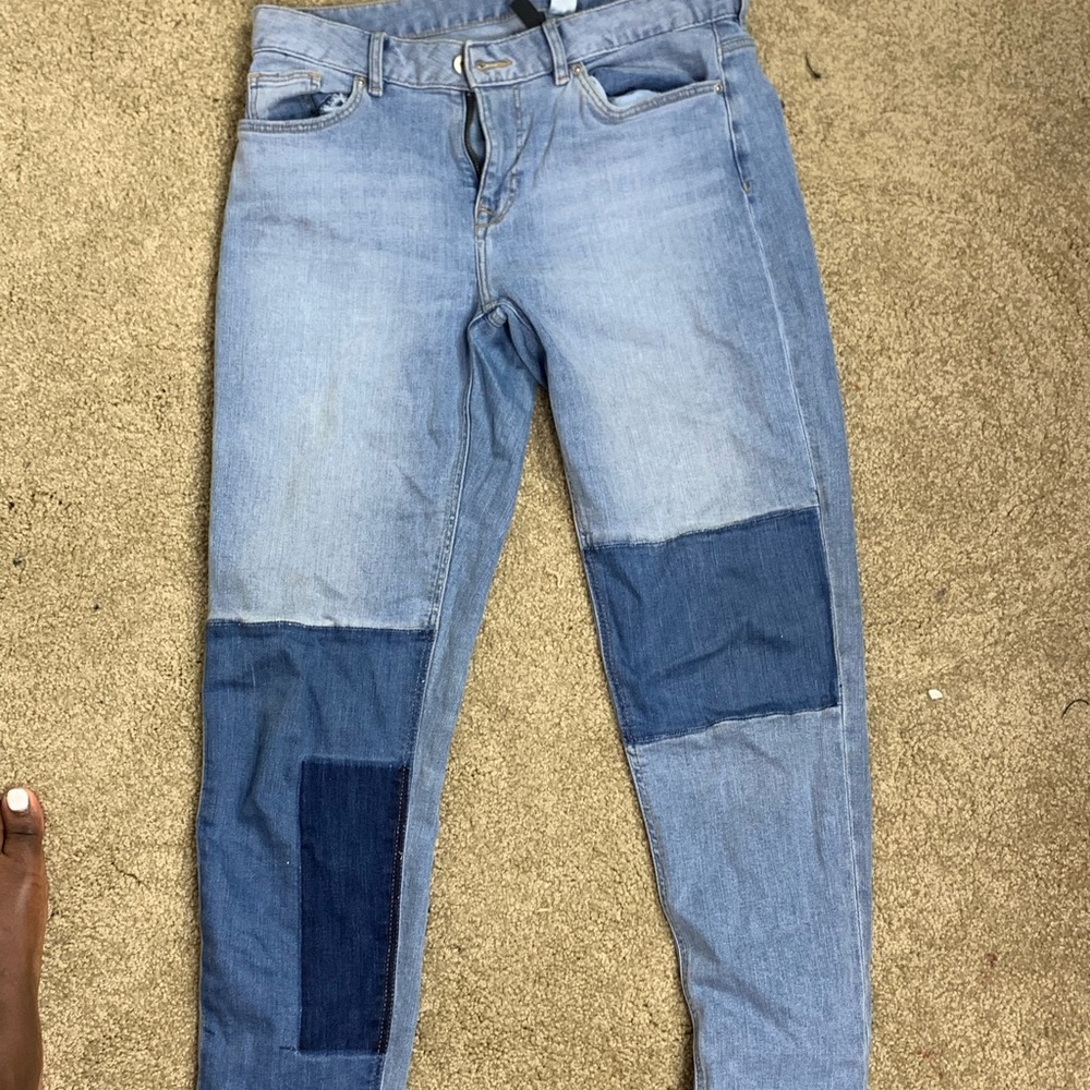 Patch jeans